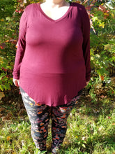 Load image into Gallery viewer, Anna long sleeve (burgandy)