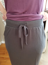 Load image into Gallery viewer, Midi Skirt Charcoal