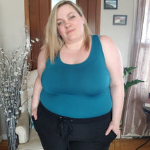 Load image into Gallery viewer, Seamless Cami Tank Teal
