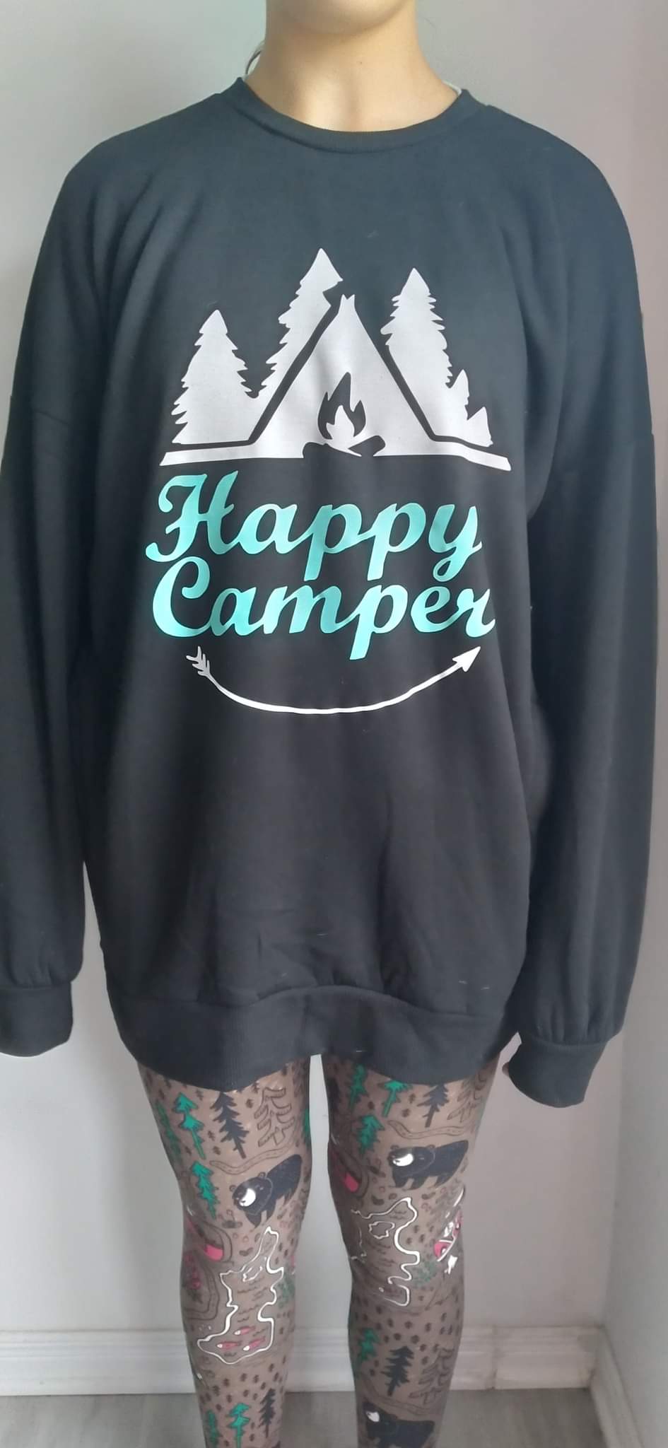 Happy Camper Pocket Sweatshirt